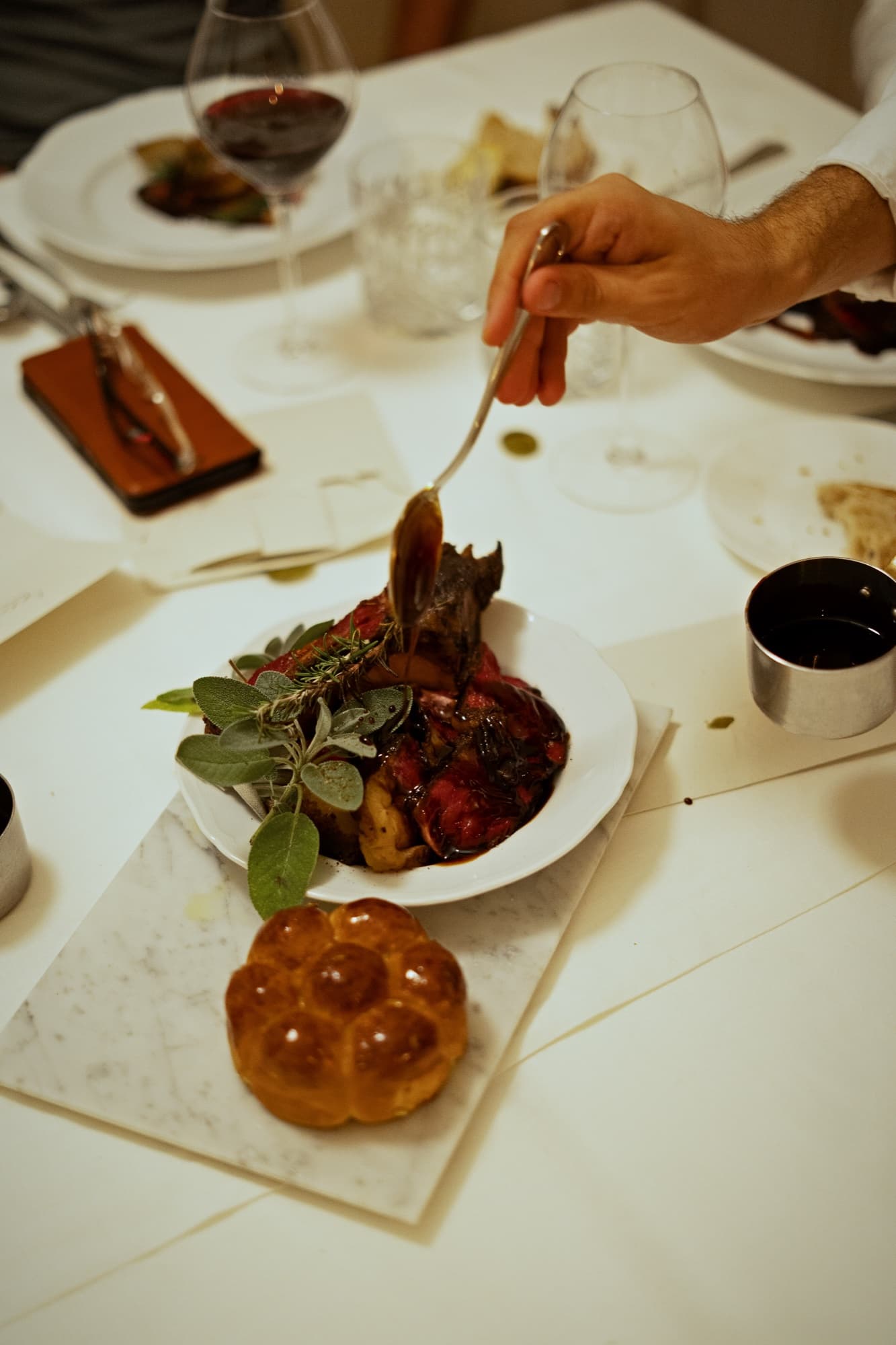 Le service à table